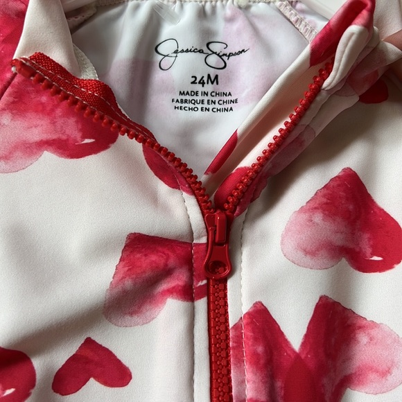 NWT Jessica Simpson Baby UPF 50+ swimsuit set | 24 months - Picture 3 of 7